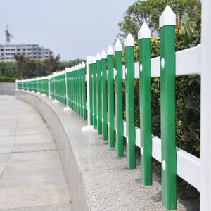 送立柱PVC塑鋼護欄 庭院花園的理想圍欄選擇